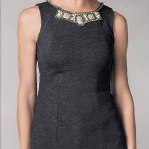 CAbi The Glitz Shell Beaded Ponte Top 4